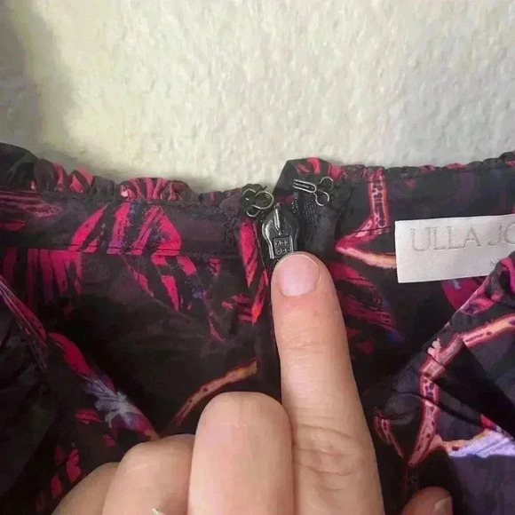 ULLA JOHNSON Caprice floral cotton poplin midi dress Women’s Size 2 NWOT - Picture 11 of 16